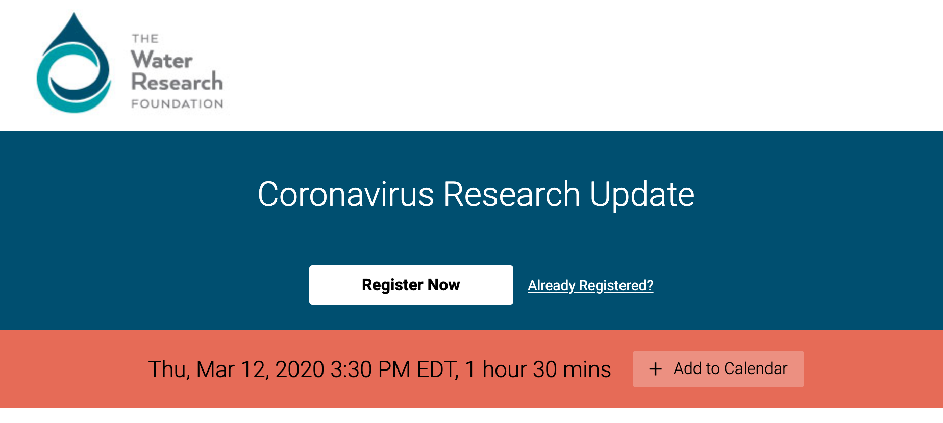 Coronavirus research update