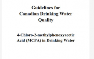 drinking water consultation cover
