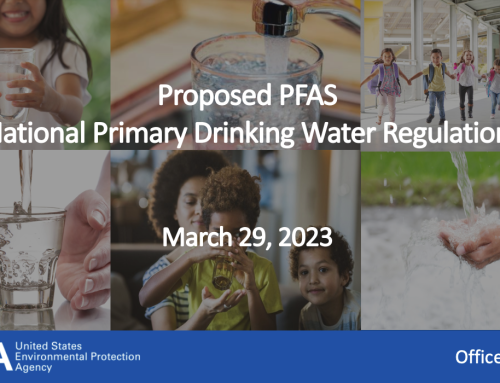 USEPA is proposing a National Primary Drinking Water Regulation for six PFAS in drinking water